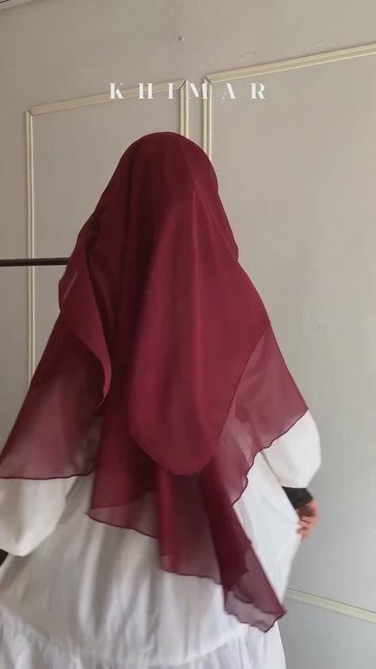 Priences Hijab Of 2 Layer *