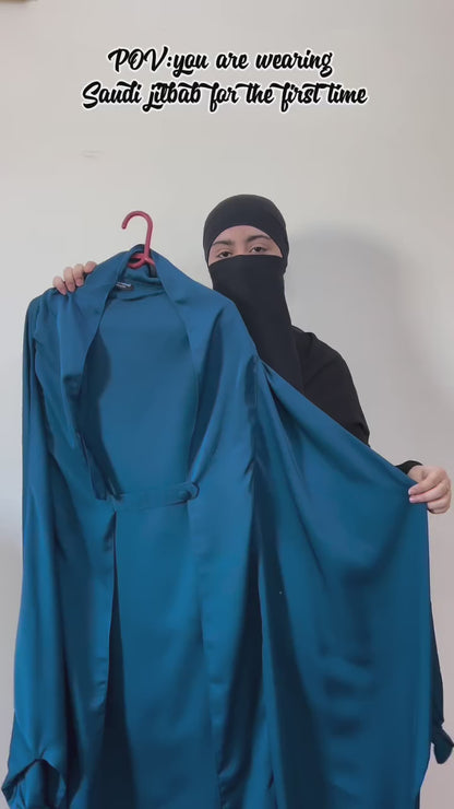 Jilbab Abaya (Blue)